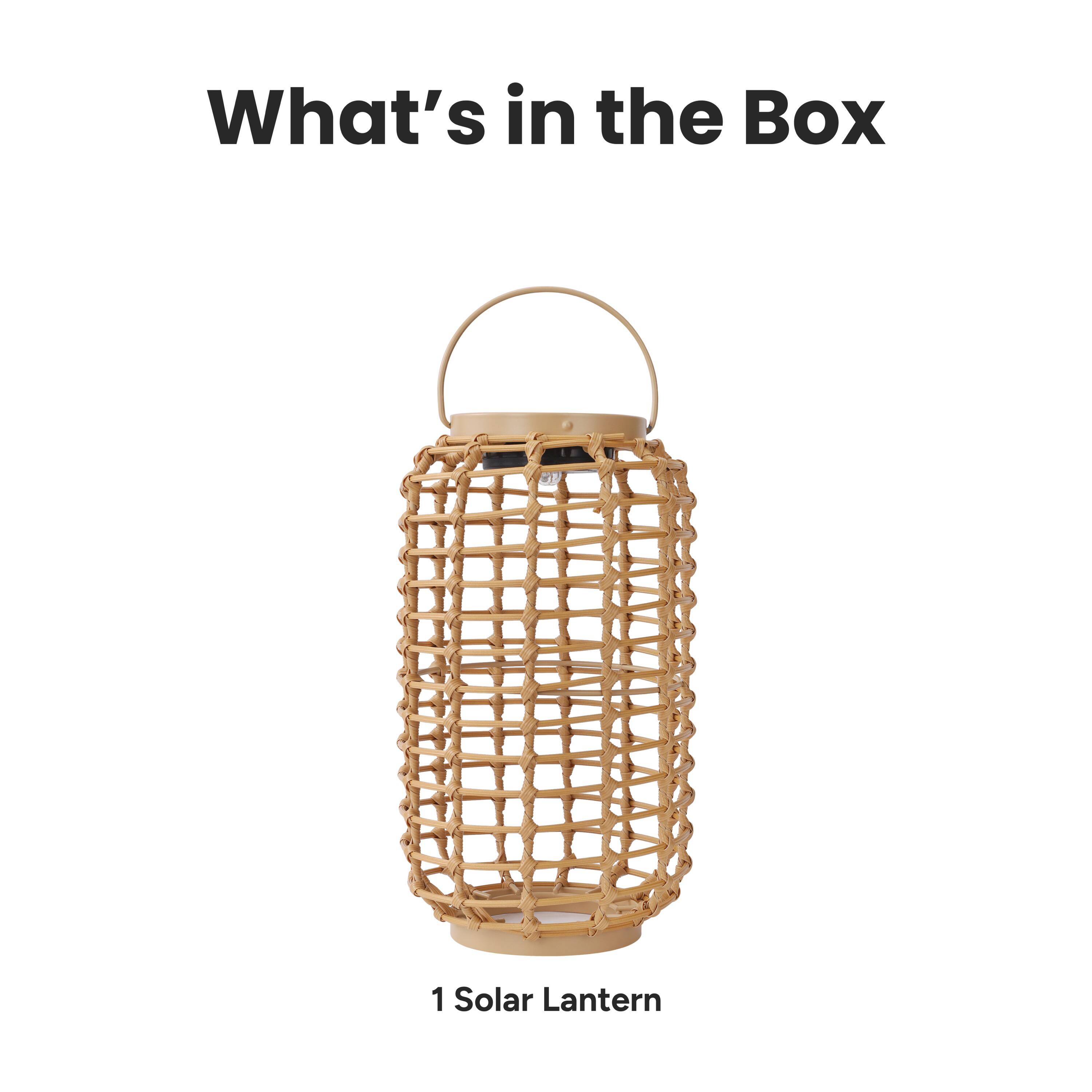 What's in the Box

1 Solar Lantern