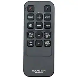 VINABTY - New AKB74815311 Replaced Remote Fits for LG Sound Bar LAS260B LAS160B LAC553B LAS453 LAS453B S45A1-D SH3B SPH3B-W - Black
