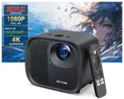 Proiettore KODAK FLIK X4 Home - 150 Pollici, 1080p, 700 ANSI Lumen Con Telecomando - Foto 2