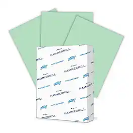 Hammermill - Colors Multipurpose Paper, 20 lbs., 8.5" x 11", 500 Sheets/Ream (103366) - Green