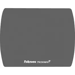 Fellowes - Microban® Ultra Thin Mouse Pad - 7" Height x 9" Width x 0.06" Depth - 1 Each - Graphite