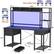 Reversible Desk
A B
7.1"
55.2"
C I
Adjust Shelf to the upper
59"
29.5"
6.5FT
5.5"
9.8"
18.1"
11.8"
18.9"