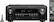 Front. Denon - AVR 1295W 7.2-Ch. Hi-Res With HEOS 4K Ultra HD HDR Compatible A/V Home Theater Receiver - Black.