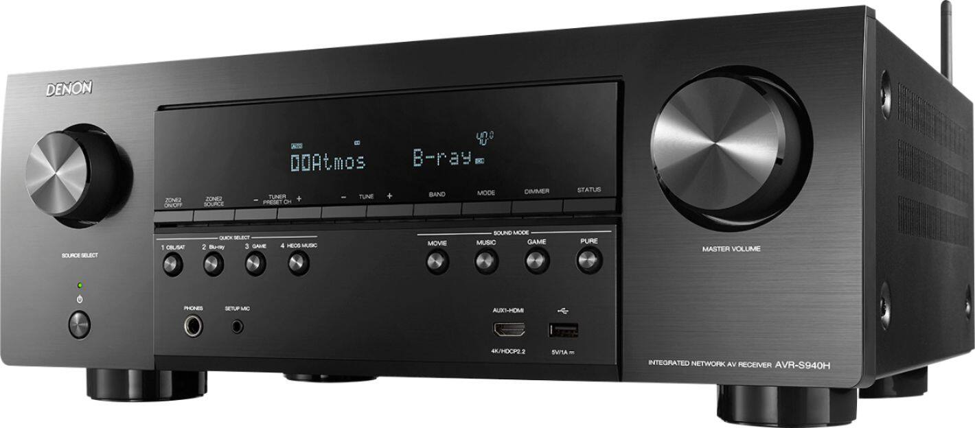 Customer Reviews Denon AVR 1295W 7.2Ch. HiRes With HEOS 4K Ultra HD