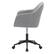 Left. CorLiving - Marlowe Upholstered Button Tufted Task Chair - Light Grey.