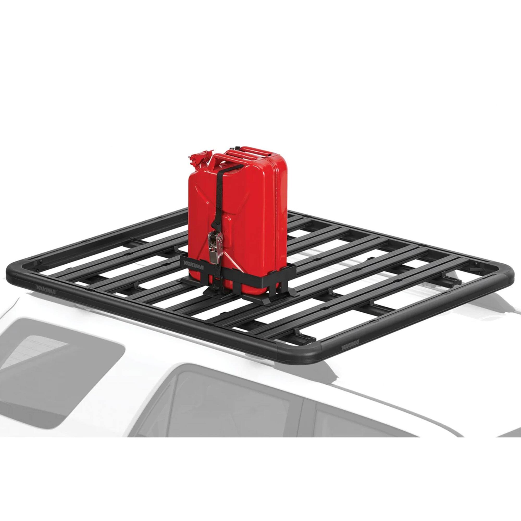 Alt View 5. Yakima - Yakima LockNLoad Platform Plastic Jerry Can Holder for Roof Rack Systems, Black - Black.