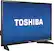Angle. Toshiba - 32” Class – LED - 720p – Smart - HDTV – Fire TV Edition - Black.