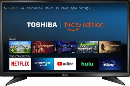 Toshiba - 32” Class – LED - 720p – Smart - HDTV – Fire TV Edition - Larger Front