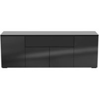 Salamander Designs - Chameleon TV Cabinet for Most Flat-Panel TVs Up to 90" - Black/Wenge - Front_Zoom