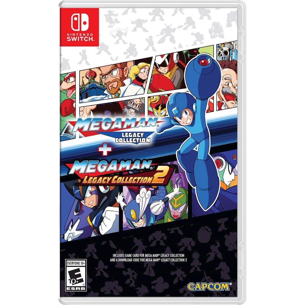 Front. Capcom - Mega Man Legacy Collection 1 + 2.