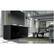 Left. Salamander Designs - Chameleon TV Cabinet for Most TVs Up to 90" - Black Oak/Black Glass/Smoked Glass.