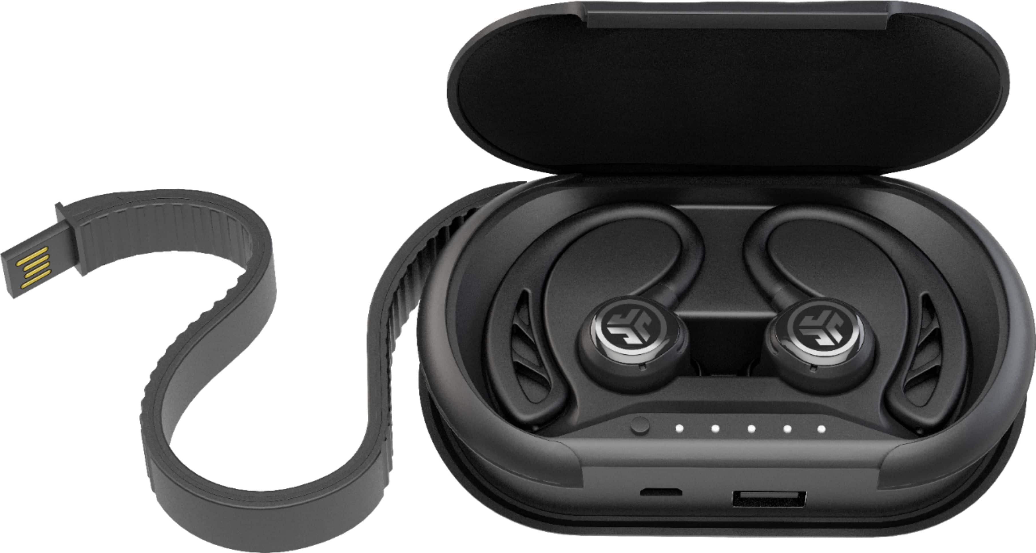 Alt View 11. JLab - Epic Air Elite True Wireless Earbud Headphones.