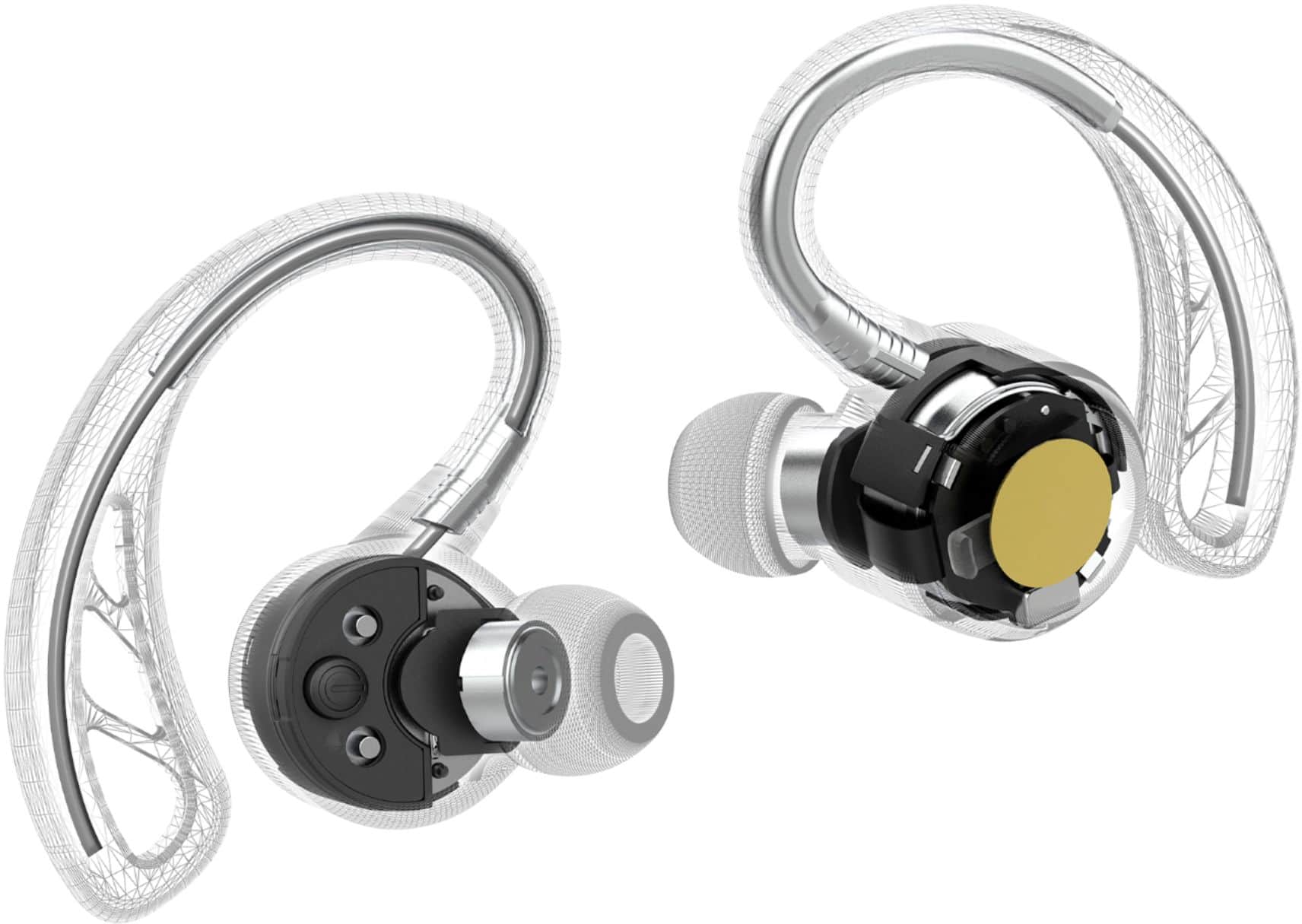 Alt View 15. JLab - Epic Air Elite True Wireless Earbud Headphones.