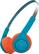 Angle. JLab - Rewind Retro Wireless On-Ear Headphones - Blue.