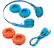 Alt View 11. JLab - Rewind Retro Wireless On-Ear Headphones - Blue.