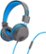 Angle Zoom. JLab - JBuddies Studio Wired Over-the-Ear Headphones - Gray/Blue.