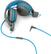 Alt View 12. JLab - JBuddies Studio On-Ear Kids Wired Headphones - Gray/Blue.