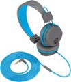 Alt View Zoom 13. JLab - JBuddies Studio Wired Over-the-Ear Headphones - Gray/Blue.