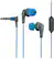 Front. JLab - JBuds Pro Signature Wired Earbud Headphones - Gray/Blue.