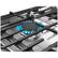 Alt View 13. Bosch - Benchmark Series 36" Built-In Gas Cooktop with 5 burners and OptiSim - Stainless Steel.