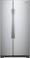 Whirlpool 25.1 Cu. Ft. Side-by-Side Refrigerator Stainless steel ...