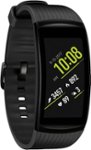 Angle Zoom. Samsung - Geek Squad Certified Refurbished Gear Fit2 Pro Fitness Watch (Small) - Black.