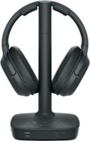 Sony - WH-L600 RF Digital Surround Wireless Headphones - Black - Front_Zoom