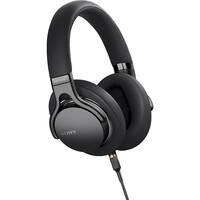 Sony - 1AM2 Wired Over-the-Ear Hi-Res Headphones - Black - Angle_Zoom