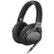 Left Zoom. Sony - 1AM2 Wired Over-the-Ear Hi-Res Headphones - Black.