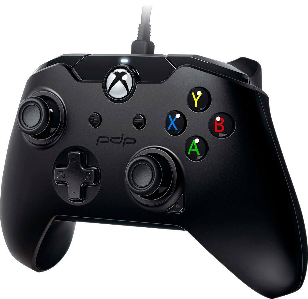 Best Buy: PDP Wired Controller for PC and Xbox One Black 048-082-NA-BK