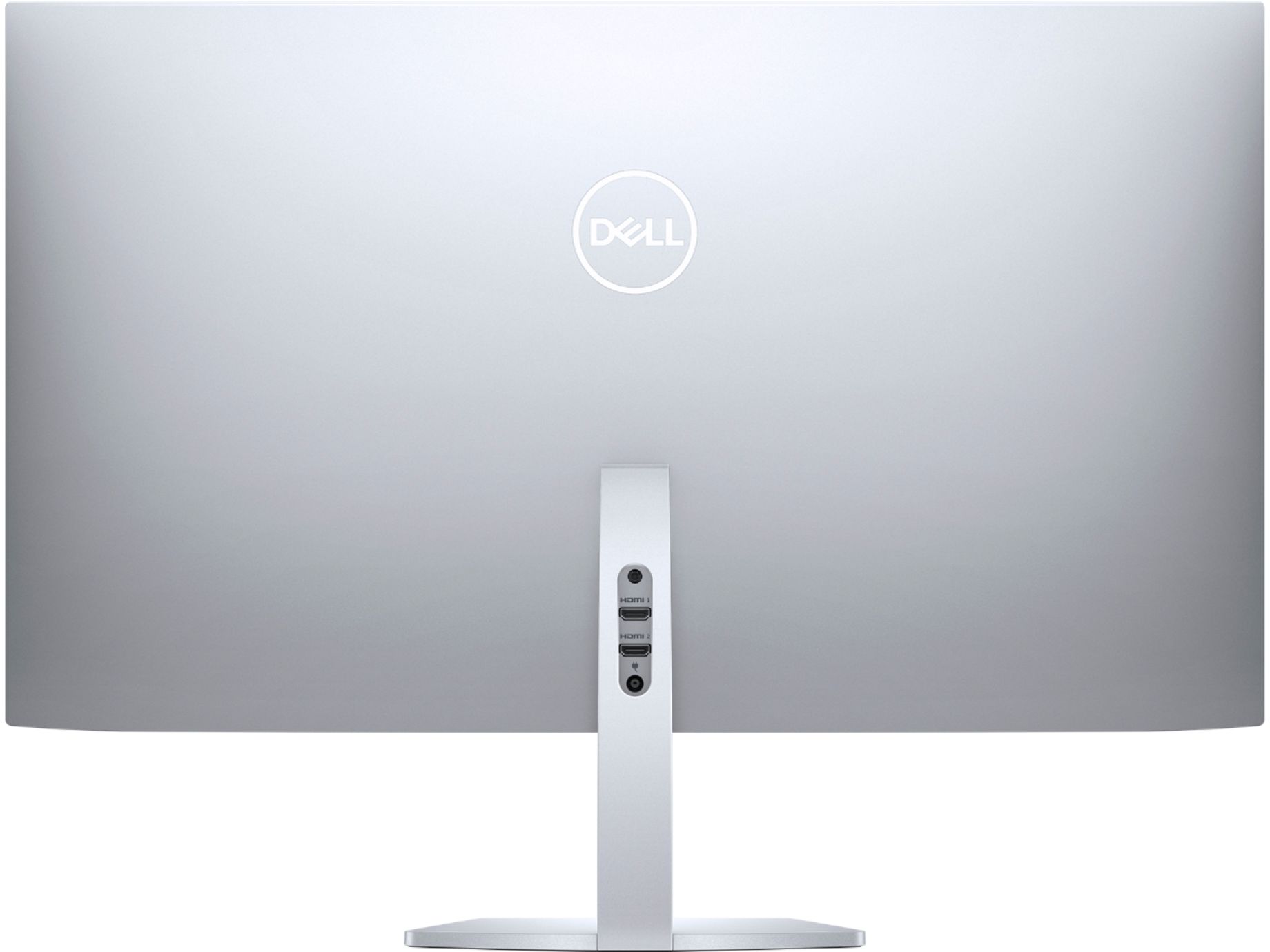 Back View: Dell - 27" IPS LED QHD Monitor with HDR (HDMI)