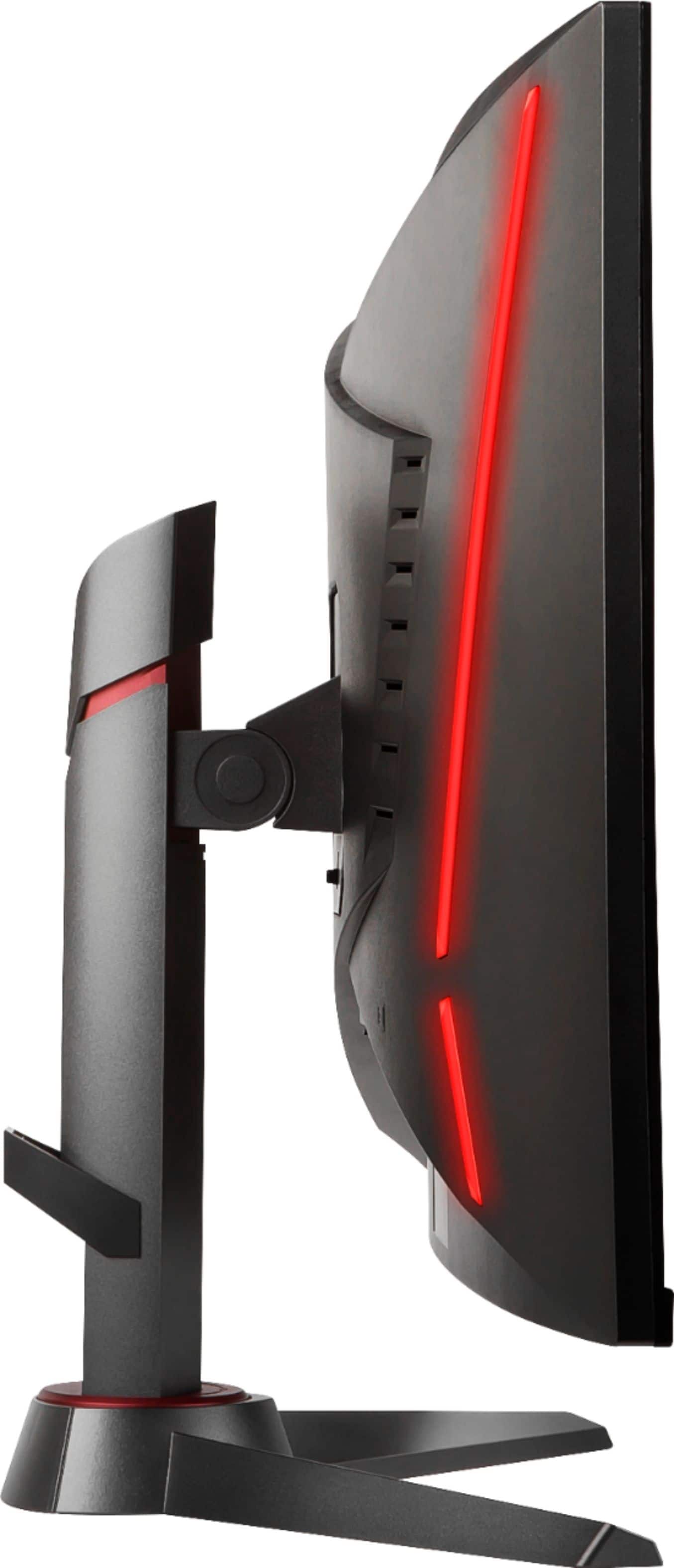 Alt View 13. MSI - Optix 27" LED Curved QHD FreeSync Monitor (DisplayPort, HDMI, DVI) - Black.