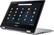 Left. Acer - Spin 11 2-in-1 11.6" Touch-Screen Chromebook - Intel Celeron - 4GB Memory - 32GB eMMC Flash Memory.