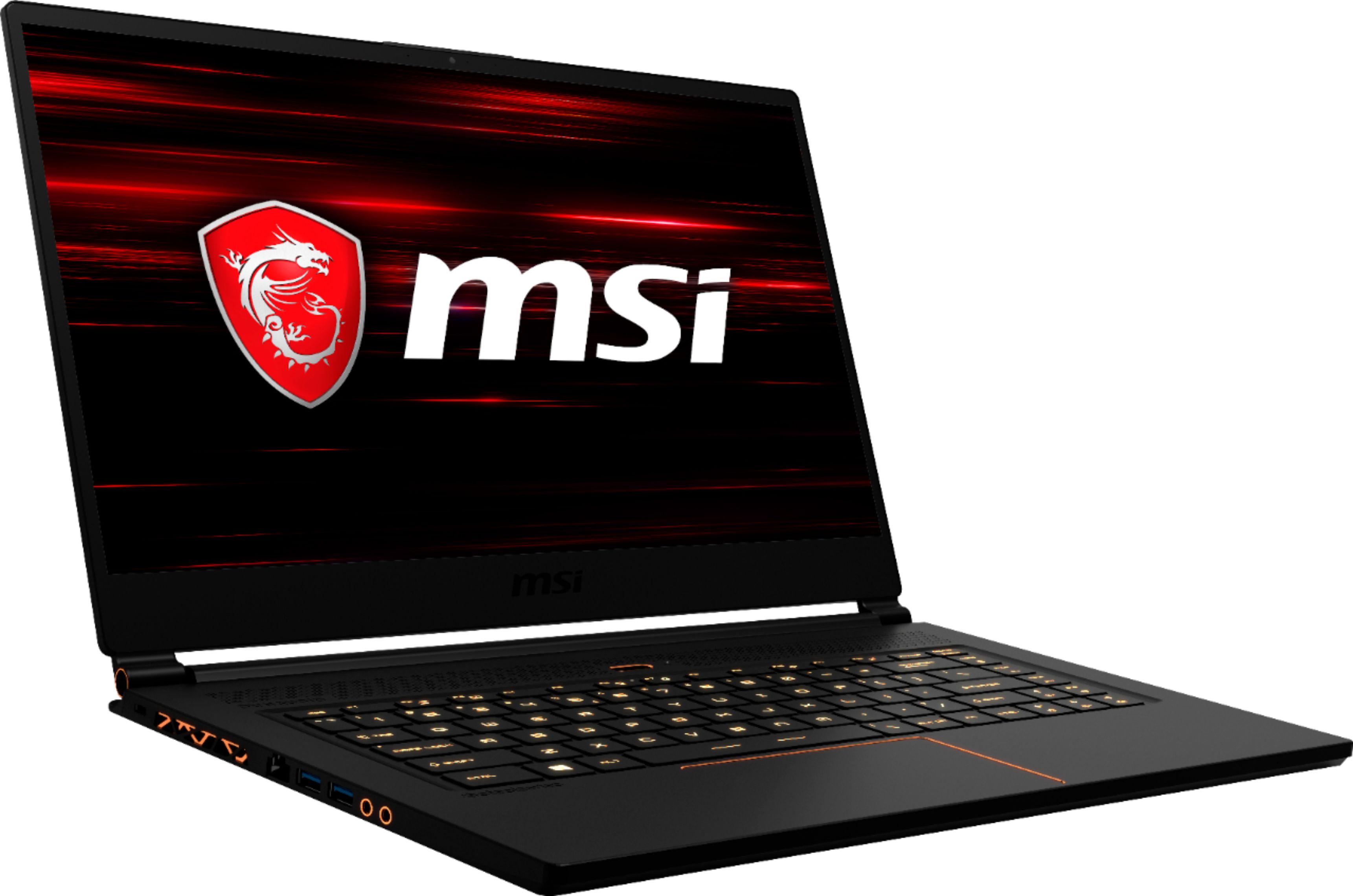 sæt ind Litteratur Mig Best Buy: MSI 15.6" Gaming Laptop Intel Core i7 16GB Memory NVIDIA GeForce  GTX 1070 512GB Solid State Drive Matte Black With Gold Diamond Cut GS65  STEALTH THIN-037