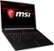 Alt View Zoom 16. MSI - 15.6" Gaming  Laptop - Intel Core i7 - 16GB Memory - NVIDIA GeForce GTX 1070 - 512GB Solid State Drive - Matte Black With Gold Diamond Cut.