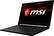Left. MSI - 15.6" Gaming Laptop - Intel Core i7 - 16GB Memory - NVIDIA GeForce GTX 1070 - 512GB Solid State Drive - Matte Black With Gold Diamond Cut.