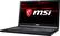 Left. MSI - 15.6" Gaming Laptop - Intel Core i7 - 16GB Memory - NVIDIA GeForce GTX 1060 - 1TB Hard Drive + 256GB Solid State Drive - Aluminum Black.