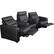 Alt View 11. Salamander Designs - AV Basics TC3 Curved 3-Seat Power Recline Home Theater Seating - Black.