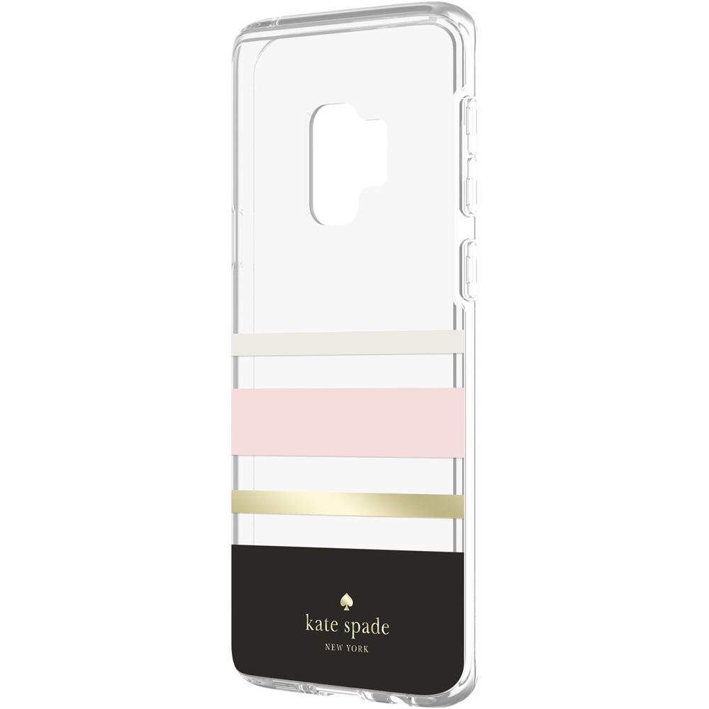 Best Buy: Kate Spade New York Case for Samsung Galaxy S9 Cream/Blush/Gold  Foil/Charlotte Stripe Black KSSA-041-CSBC