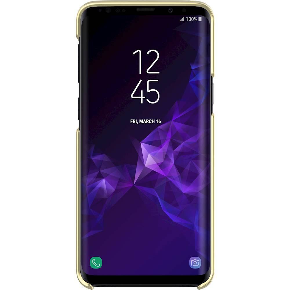Alt View 2. kate spade new york - Wrap Case for Samsung Galaxy S9 - Saffiano Black / Gold Logo Plate.
