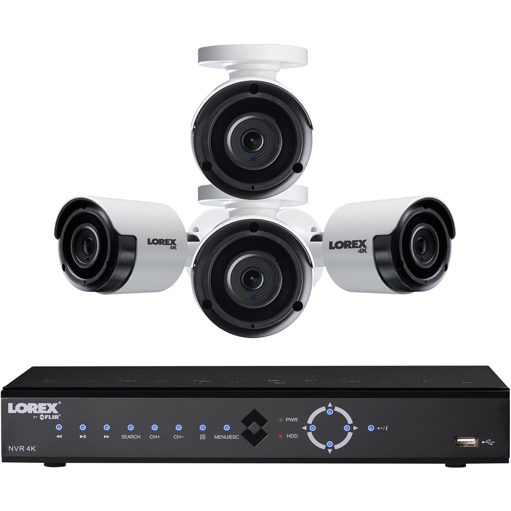 Best Buy: Lorex 8-Channel, 4-Camera 