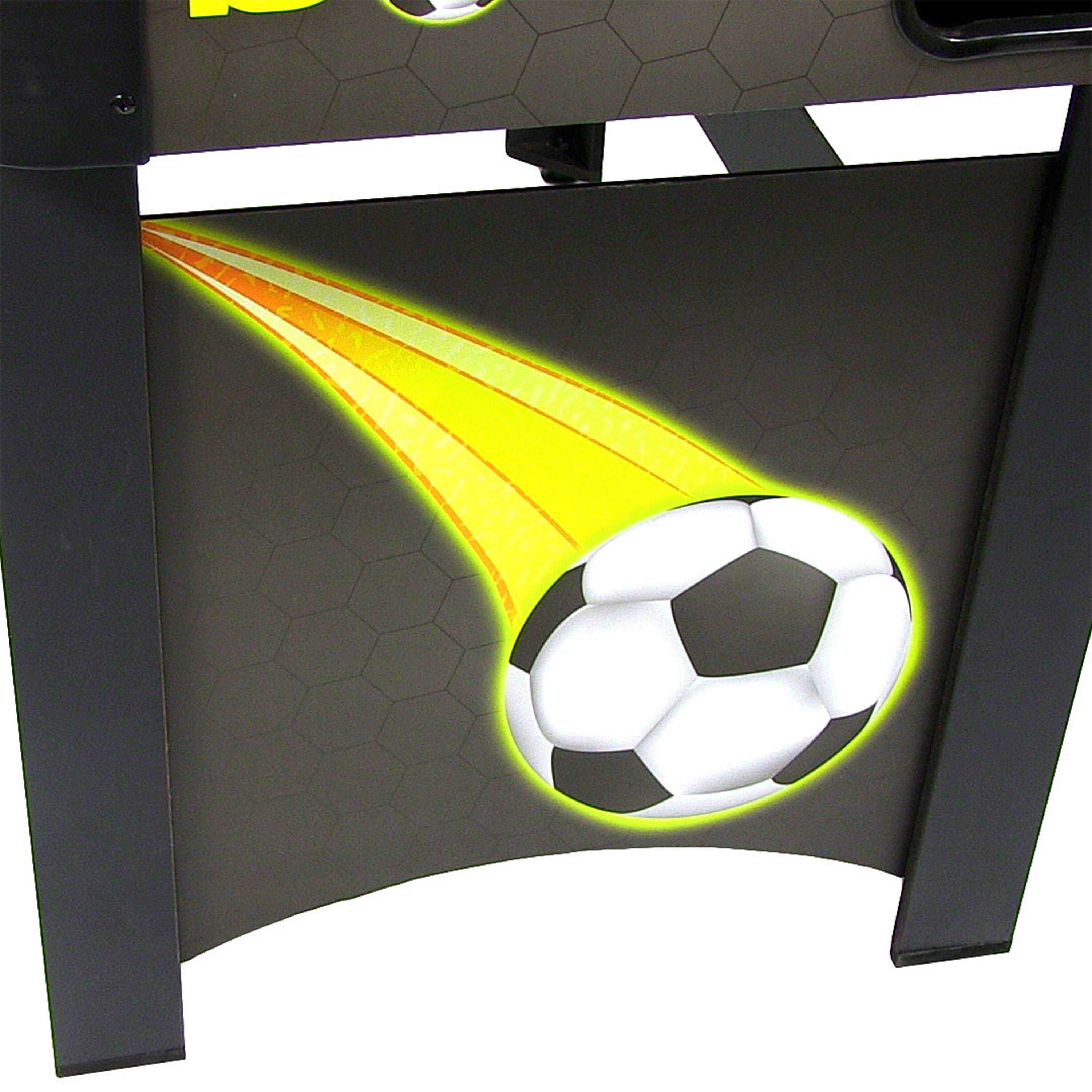 Alt View 7. Sunnydaze - 48 in Indoor Foosball Game Table - Black.