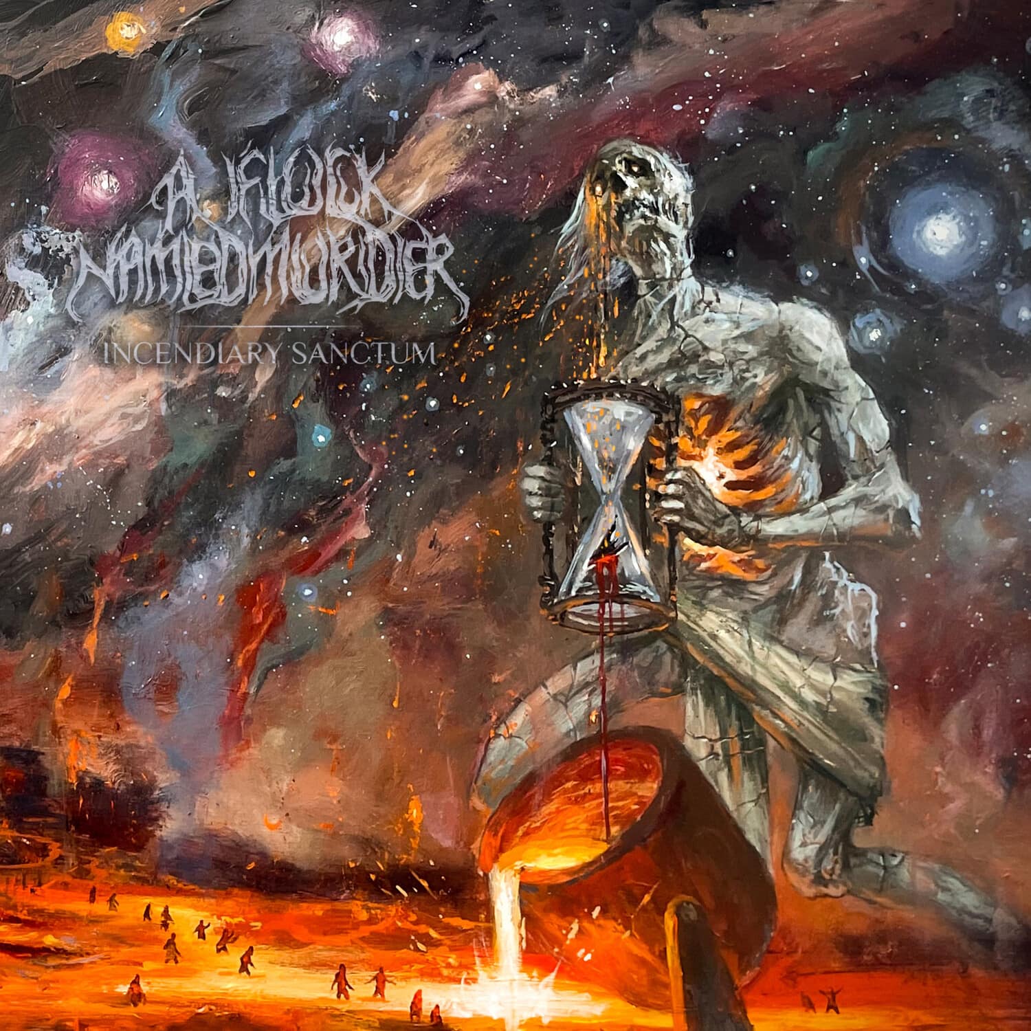 Flock Named Murder - Incendiary Sanctum   - VINYL LP