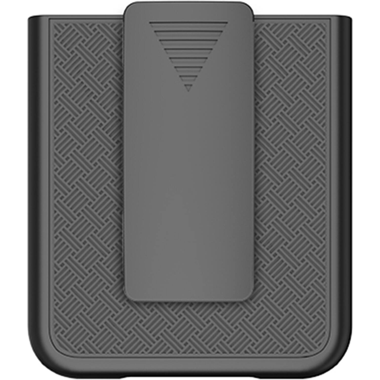 Alt View 11. SaharaCase - Anti-Slip Slim with Belt Clip Case for Samsung Galaxy Z Flip5 - Black.