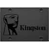 Front. Kingston - A400 960GB Internal SATA Solid-State Drive - Black.
