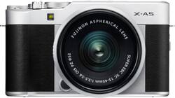 Fujifilm X Series X A5 Mirrorless Camera with 15 45mm Lens Silver