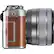Alt View 2. Fujifilm - X Series X-A5 Mirrorless Camera with 15-45mm Lens - Brown.