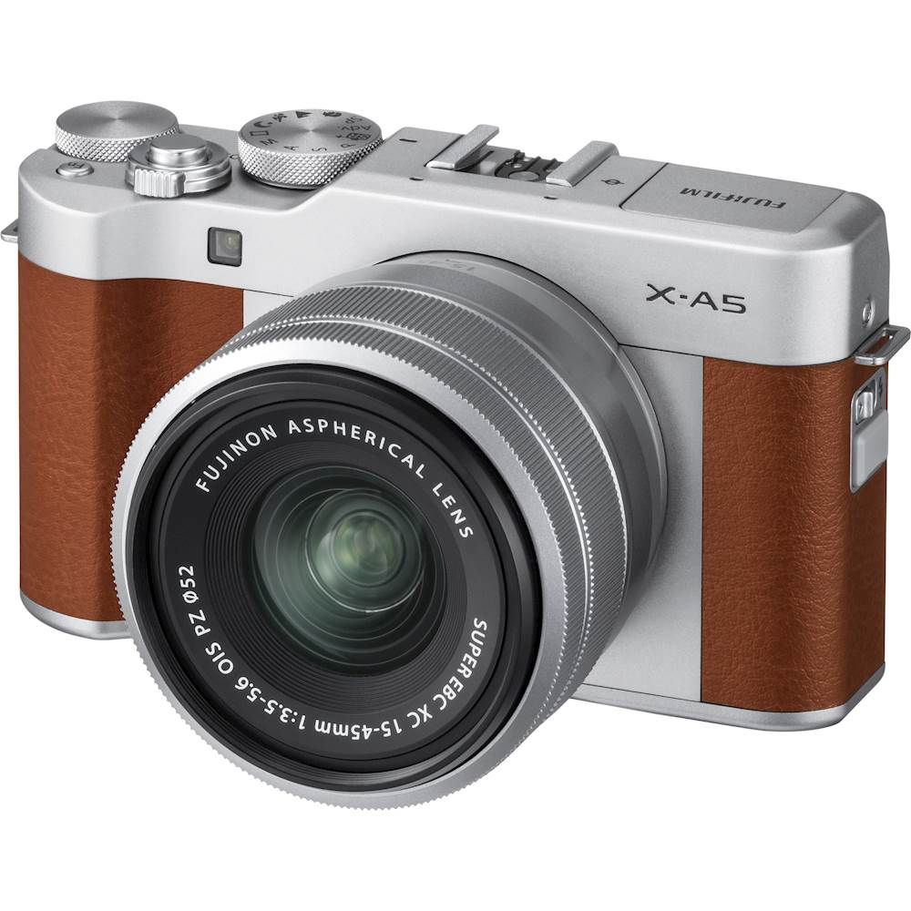 Best Buy: Fujifilm X Series X-A5 Mirrorless Camera with 15-45mm