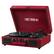 Alt View 11. Victrola - Bluetooth Stereo Turntable - Burgundy Velvet.
