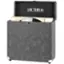 Alt View 11. Victrola - Storage Case for Vinyl Turntable Records - Gray.